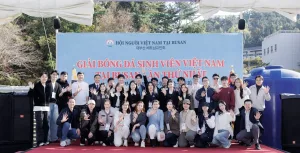 Giải bóng đá sinh viên Việt Nam tại Busan lần thứ nhất chính thức khởi tranh