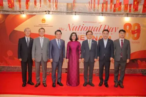 TỔNG LÃNH SỰ QUÁN VIỆT NAM TẠI BUSAN TỔ CHỨC LỄ KỶ NIỆM 80 NĂM QUỐC KHÁNH VIỆT NAM