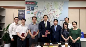 Tổng Lãnh sự quán Việt Nam tại Busan cùng đoàn Phó Tổng Biên tập Tạp chí Cộng sản làm việc với Viện Nghiên cứu Busan